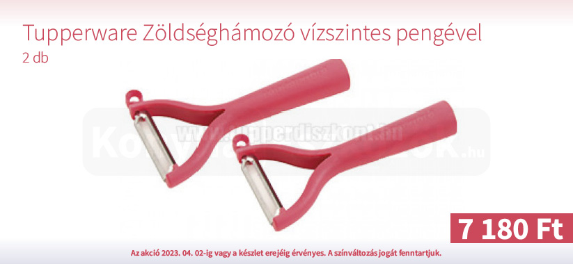 Tupperware univerzális hámozó vízszintes pengével